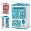 Children's Electronic Safe Toy with Fingerprint Unlock and Rolling Money Feature