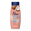 Nair Duschcreme zur Haarentfernung, Sensitive Formel mit natürlichem Kokosnussöl und Vitamin E, 340 ml