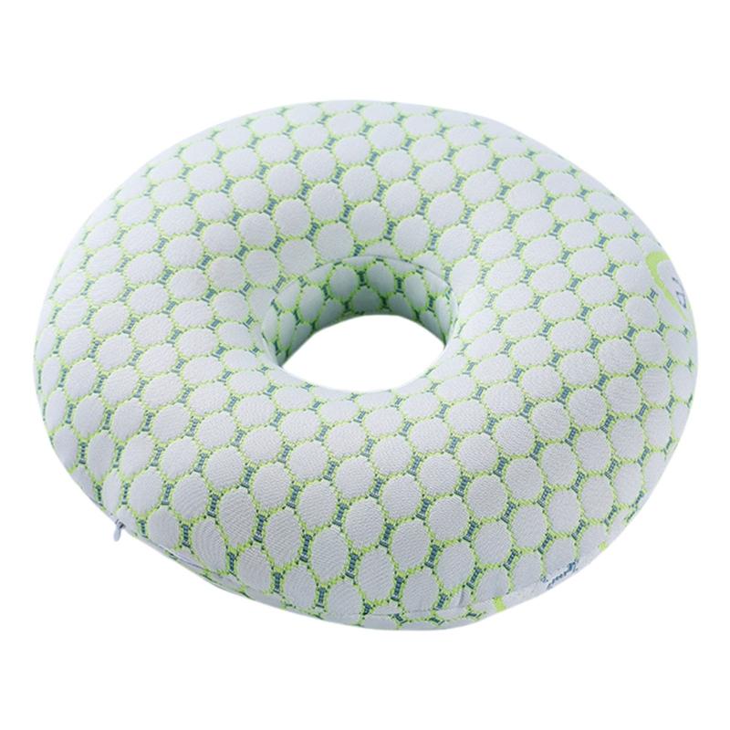 Orthopedic Doughnuts Pillow For Ear Protections During Sleep Hypoallergenics Neck Support Cushions For Pierced Ears 1 зелёный