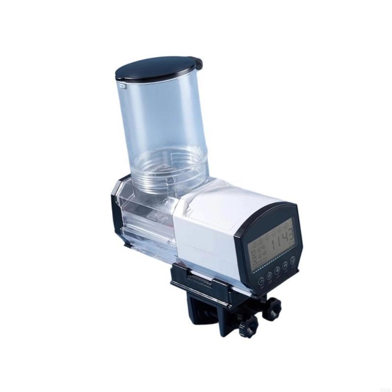 Fishes Dispenser 6 Regulable Large Capacity Fishes Feeders for Home Office Aquariums HX6C