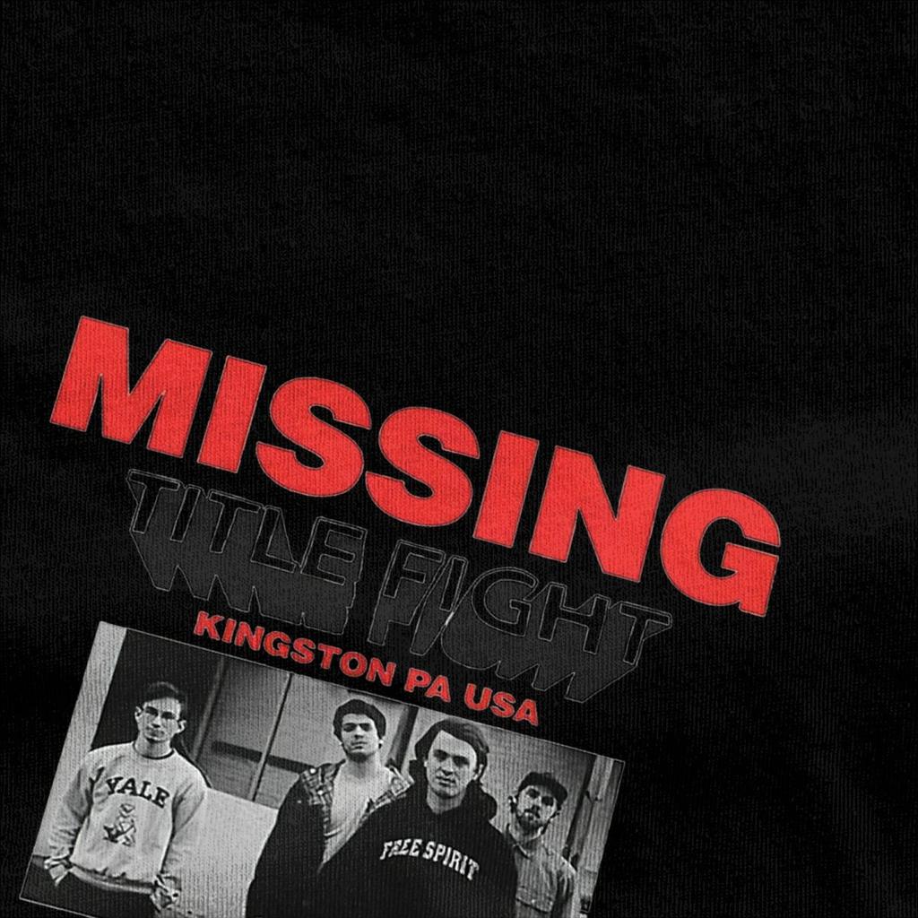 Title Fight Grubu Çiçekli Yeşil Eksik Aksesuarlar Erkek Kadın Boş Zaman Pamuk Grafik Baskılı Tişörtler