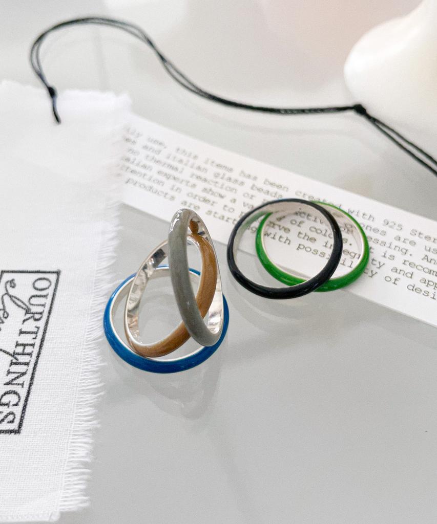 Ourthings Melting Silver Ring (Type A)