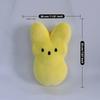 6 Color Peeps Plush Bunny Rabbit Peeps Easter Perfect Toys Goodie Bag Fillers Carnival Prizes Assortment Easter Egg Party Decoratio