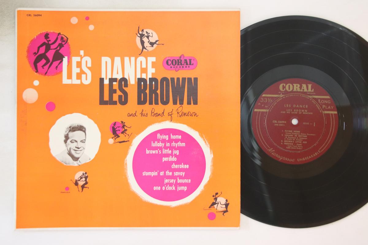 

10inch Record LES BROWN - Le s Dance CRL56094 CORAL 1953 US Jazz Used