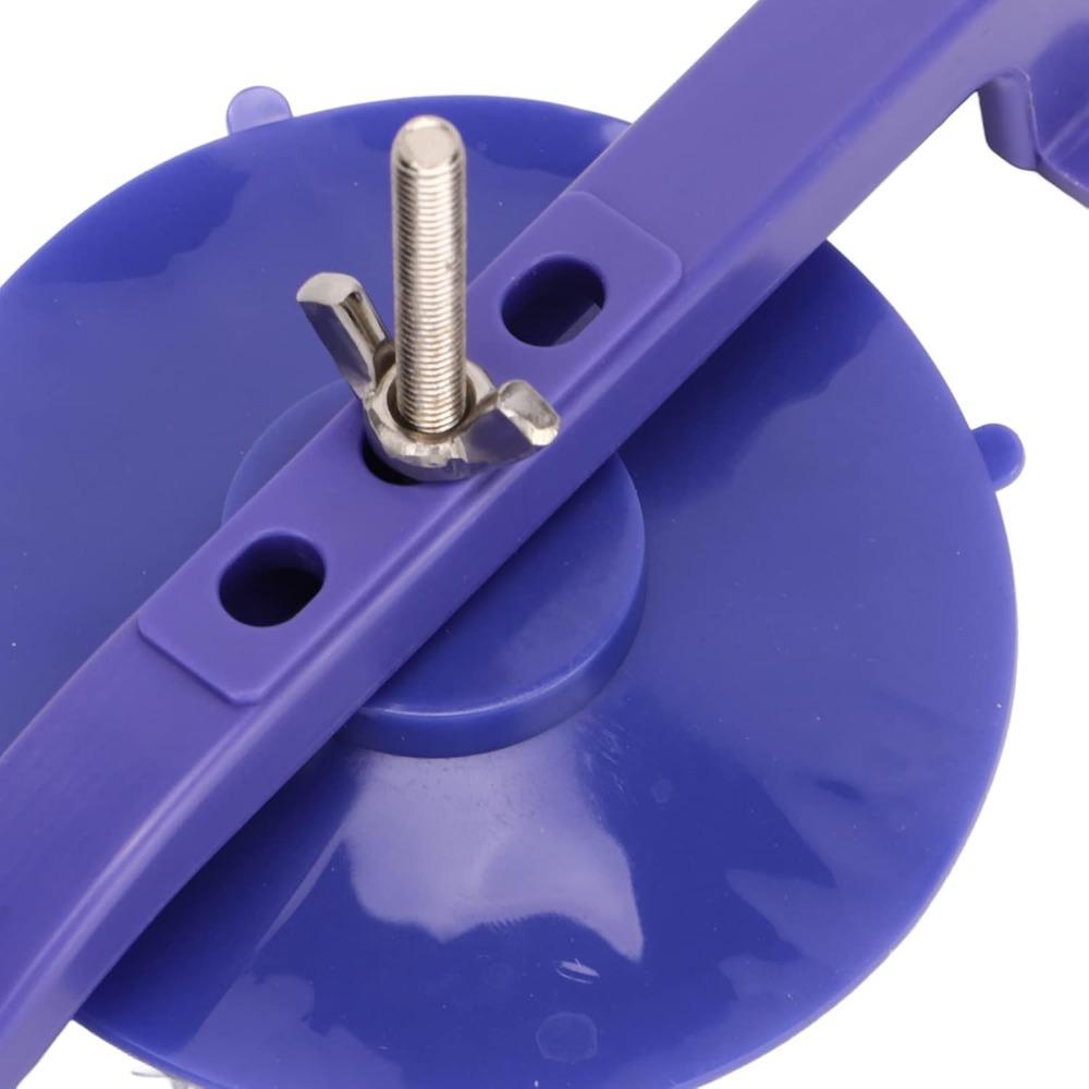 6PCS Plastic Handle Suction Clamp Blue Suction Cup Clamp Glass Repair Tool Maintenance Technician