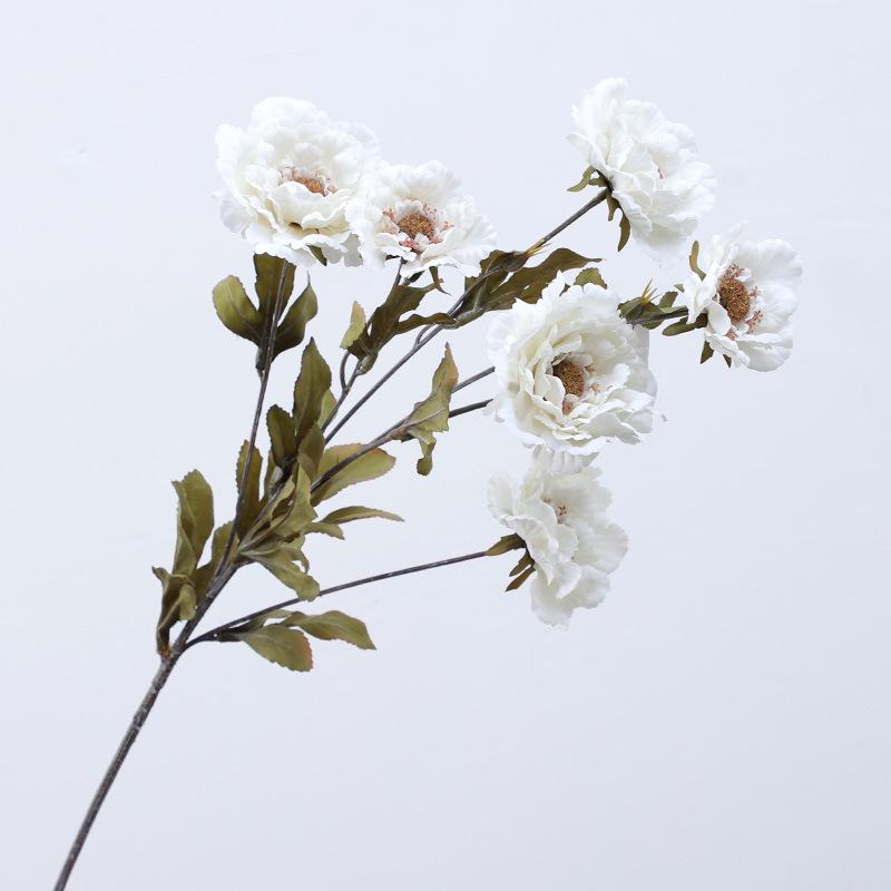 

Simulation 6 lotus crane peony flower home decoration wedding layout simulation flower