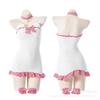 Fun Plush Underwear Maid Outfit Christmas Bear Tube Top Sexy Bow Hip Skirt