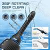 Remote Control 360° Rotating Back and Anal Cleaner for Men and Women