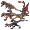 Realistic Velociraptor Dinosaur Statue Pvc Animal Toy For Children