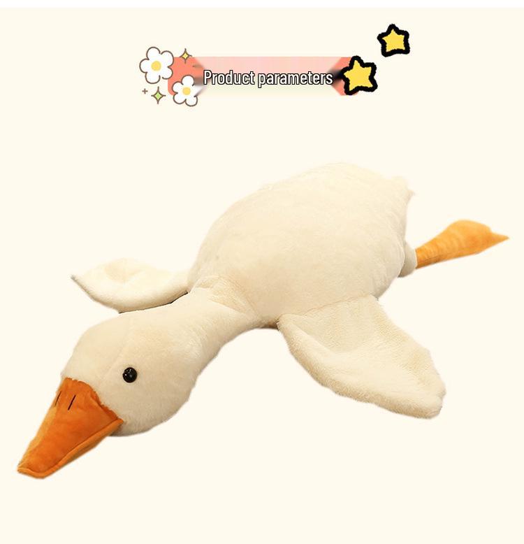 Internet Celebrity Large White Goose Plush Toy Doll Gift