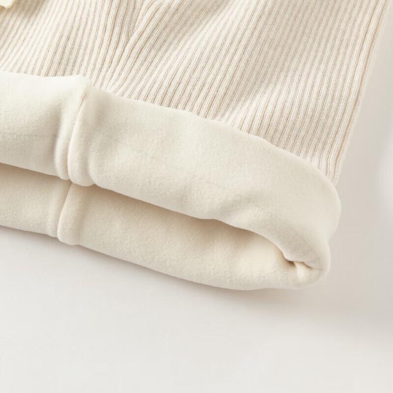 DAVE & BELLA Girls' Winter Fleece-Lined Knit Pants