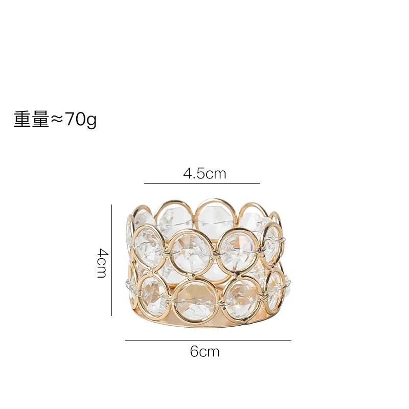 

Роскошный хрустальный подсвечник, золотые и серебряные подсвечники, стеклянная банка для свечей, принадлежности для свадебной вечеринки, украшения стола