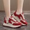 BF new dad shoes summer and autumn casual breathable thick-soled color matching sports shoes