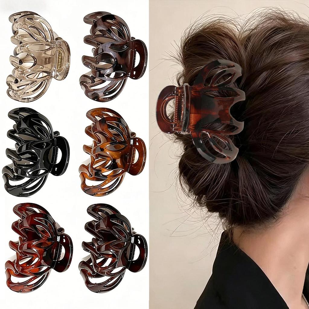 2026 Summer Medium Hairpin: Elegant High-End Shark Clip for Women's Bun