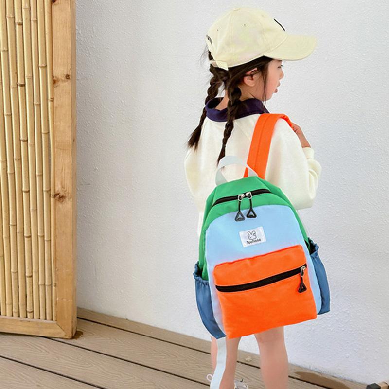 Children School Backpack Baby Kindergarten Bag For Boys Girls Travel Backpack Canvas Kids School Bags For Students