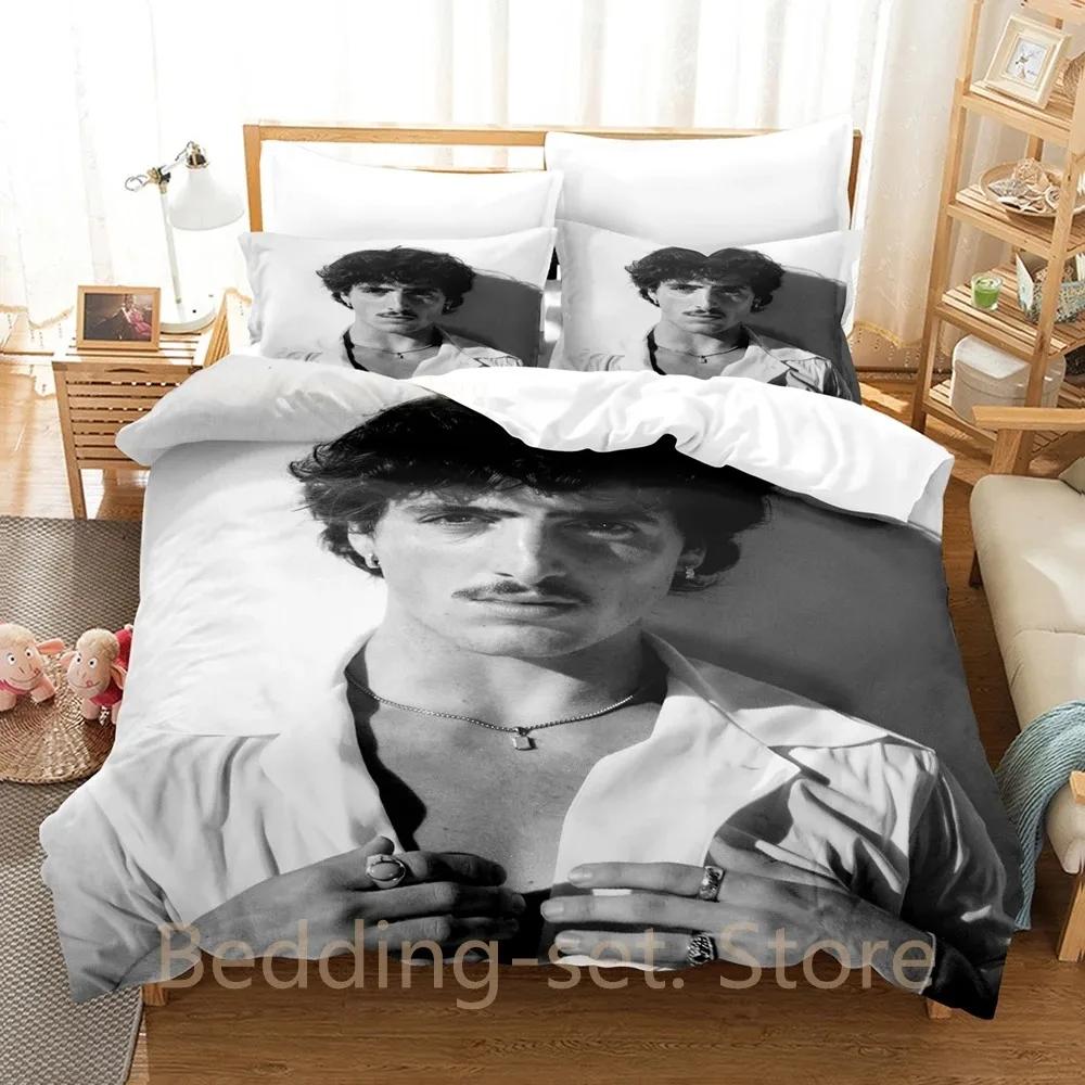 

Benson Boone Bedding Set Single Twin Full Queen King Size Bed Set Adult Kid Bedroom Duvetcover Sets 3D Print Anime Bed Sheet Set EU Single 135x200cm