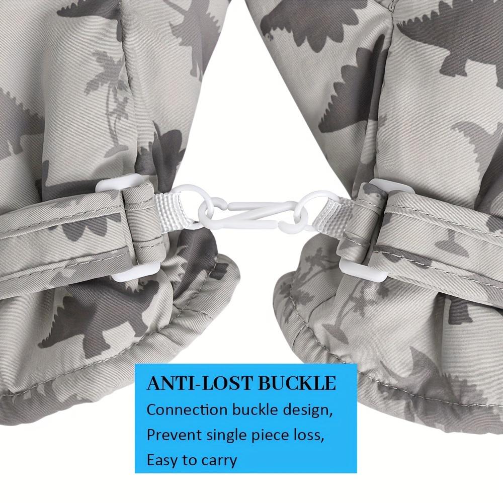 1 Pair of Infant Mittens, Winter Outdoor Quick-Drying Gloves for Boys and Girls, Easy-To-Wear Velvet Warm Mittens for Children