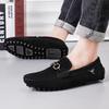 Men's Slip On Leather Shoes Lightweight Casual Shoes Moccasins Classic Male Comfortable Driving Shoe Men's Loafers