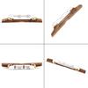 Durable Mandolin Bridge Height Adjustable Rosewood Base Bridge Universal Mandolin Bridge Replacement Parts Easy To Use