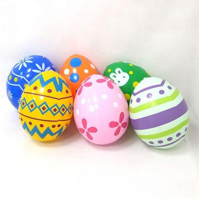 Safe Easter Inflatable Rabbit PVC Cute Easter Rabbit Eggs Balloon Creative Waterproof Inflatable Easter Eggs Home Decoration