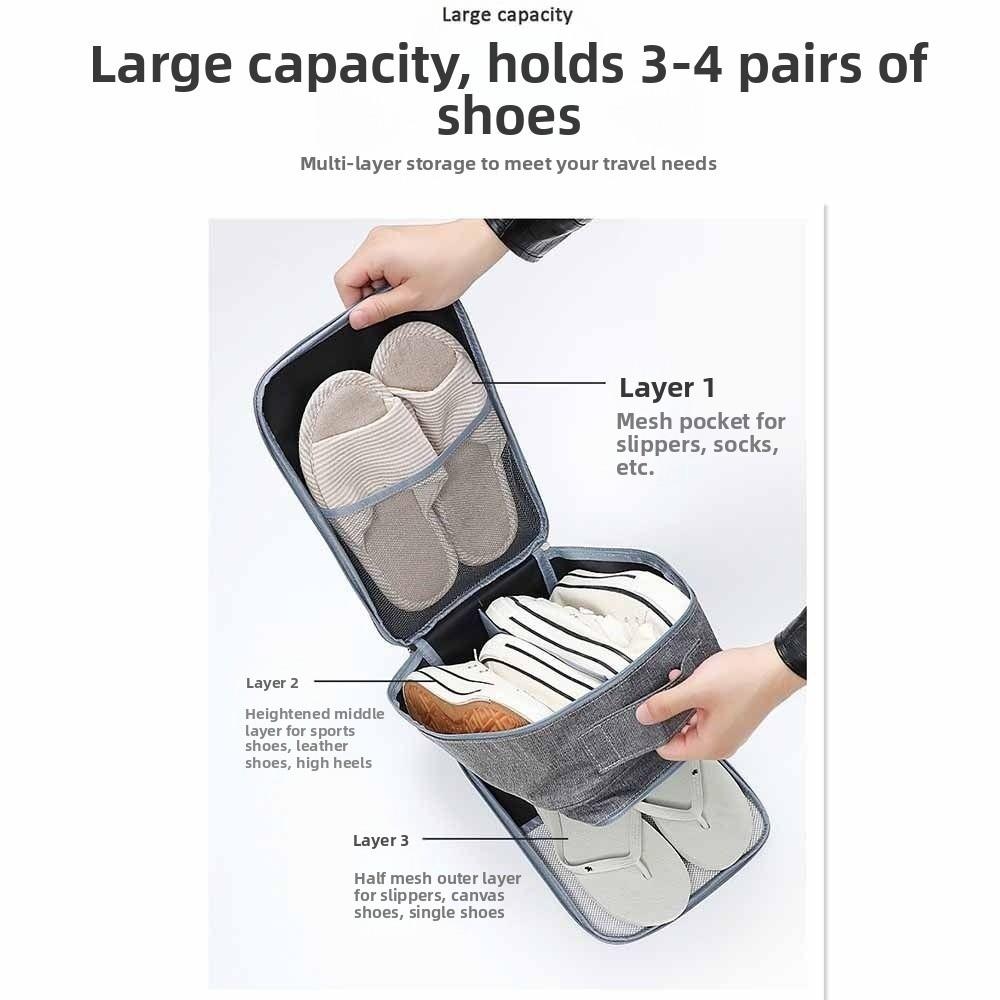 Waterproof Shoe Storage Bags Breathable Shoe Organizer Multi-function Shoes Packaging Pouch  Travel