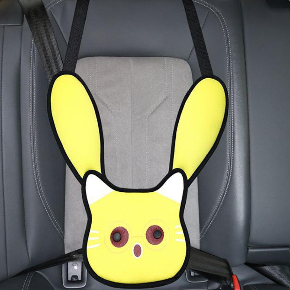 Cute Seat belt guide position fixator Safety Cartoon Printed Belly Pads  Automobile