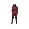 Jordan Colorblock Logo Embroidery Drawstring Elastic Waist Joggers Men Bottoms Red DV1570-680