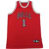 X NBA Collaboration Chicago Bulls Swingman Fan Edition Derrick Rose Fashion Comfortable Soft Skin-Friendly Basketball Jersey 7561A-3BC-K91062
