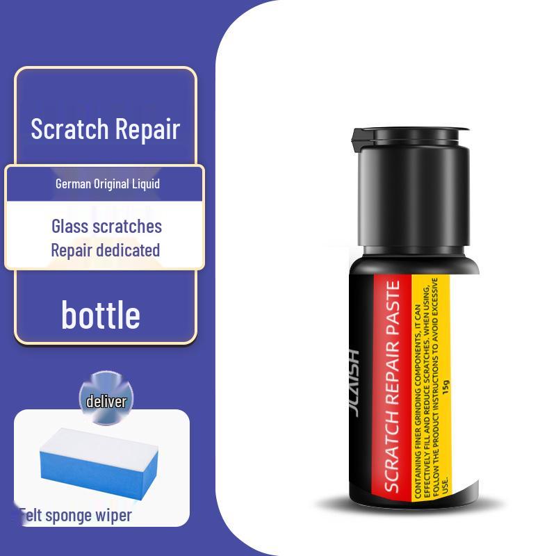 Windshield Repair Liquid for Cracks, Fissures & Scratches - Traceless Damage Restorer