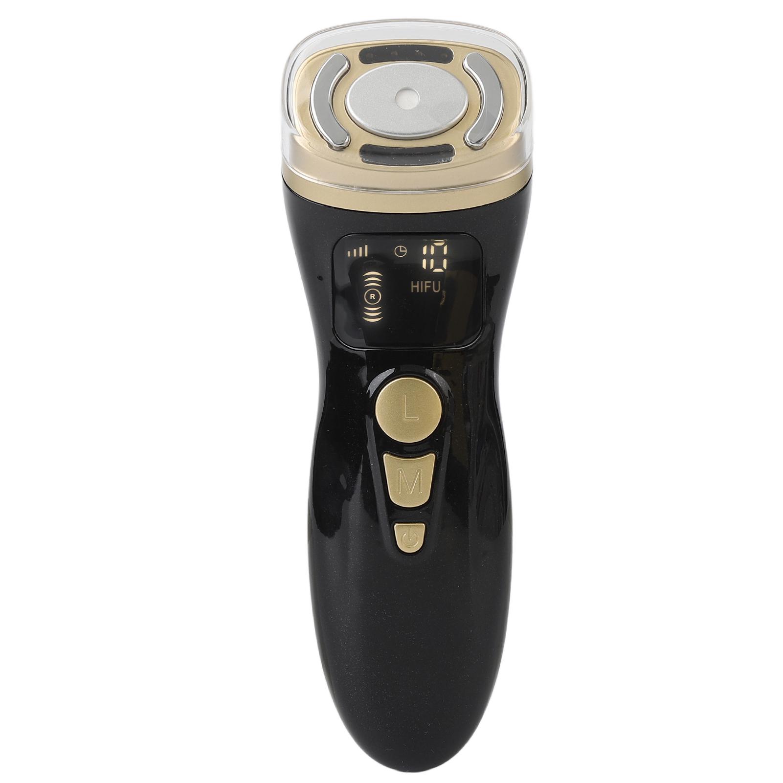 

Мини-аппарат для лица HIFU Beauty, 5 передач, 3 режима, устройство для омоложения кожи RF, для лица, шеи, 100‑240 В, США