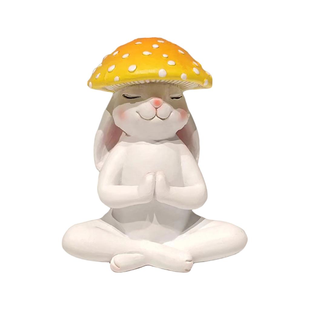 Home Decorative Resin Sculpture For Meditation And Sitting - Adorable Design