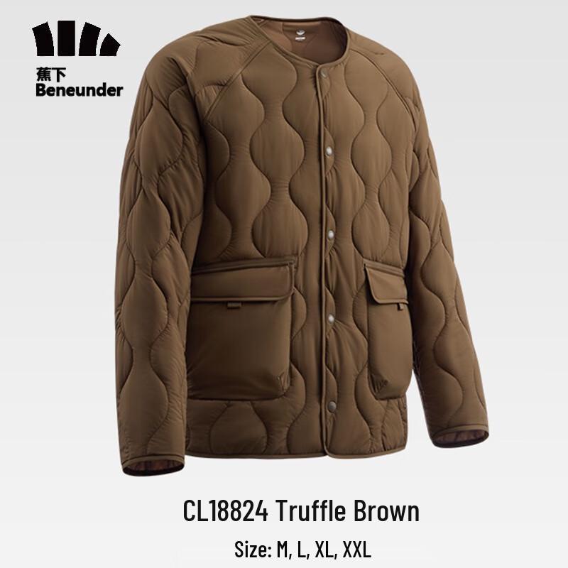 

Куртка мужская с подкладкой и круглым вырезом Beneath The Banana