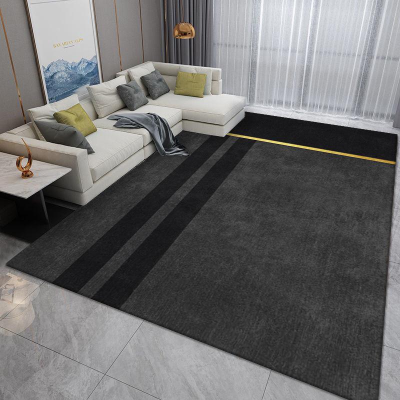 Nordic Light Luxury Living Room Carpet - Washable, Full Paving, Bedroom/Beside Floor Mat