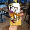C-Calvin And H-Hobbes Transparent Soft Phone Case For IPhone 15 12 14 16 17 13 Plus 11 Pro Max 13 Pro