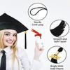 10pcs Graduation Tassel with Gold Date Mortarboard Tassel Fringe Pendant for 2025 Graduation Party Decorations Accessories