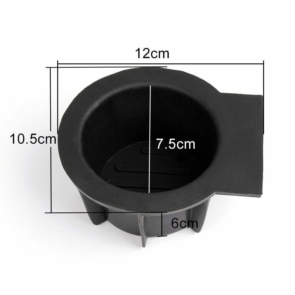 Front Console Cup Holder Insert Pair for Ford F-150 Expedition Navigator