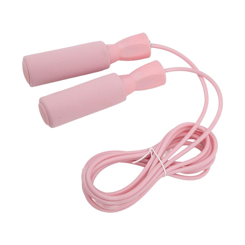 Steel Wire Jumping Rope Ajustable Skipping Rope with Double Bearings for Men Women and Children