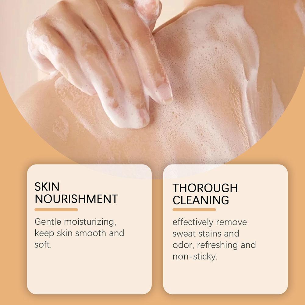 Persimmon Body Wash,Cleansing Body Deodorizing Moisturising Body Wash for Women Men,Deeply Nourishing Refreshing Shower Gel