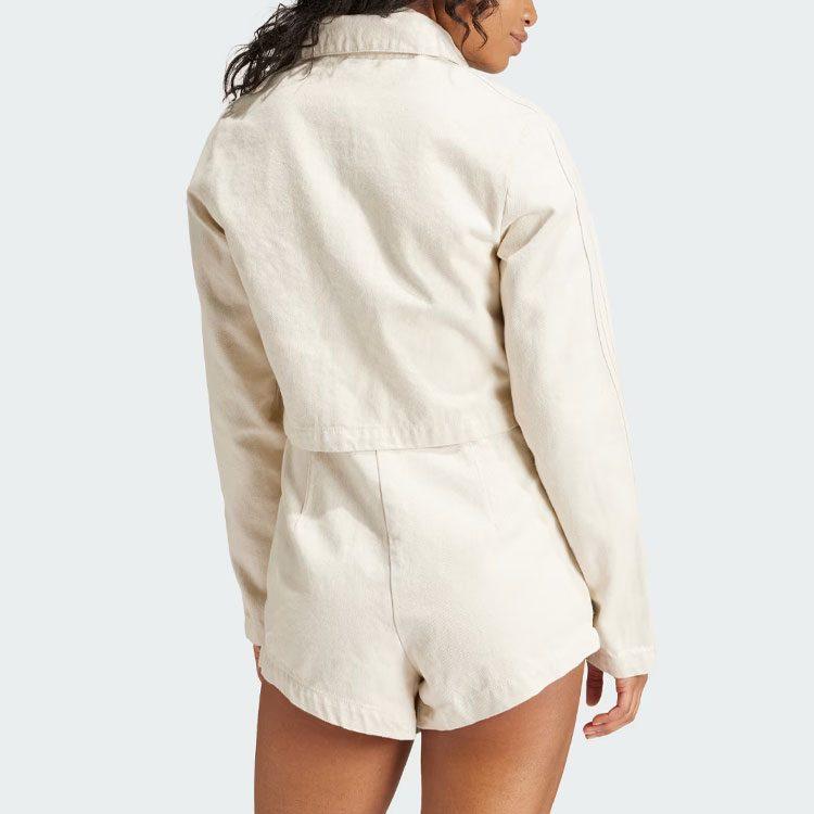 adidas Fashion Montreal Cropped Denim Jacket IS3583