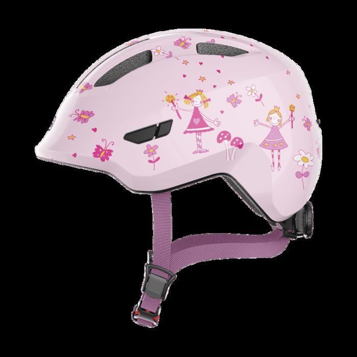Casque de Vélo - ABUS - Smiley 3.0 - Rose Princess - Taille S - EPS Absorbant les Chocs