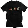Funny Evolution Of Religion Jesus Men T Shirt Preshrunk Cotton Faith Christianity God Tee Short Sleeve Religion Tshirt Apparel