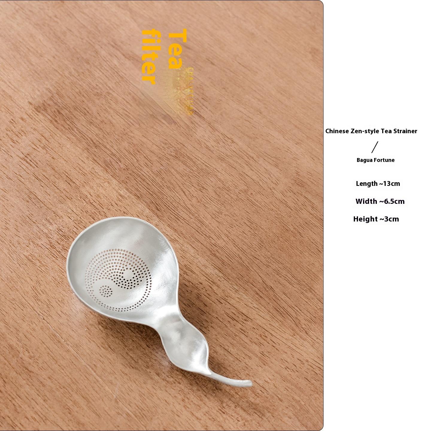 

Japanese Handmade Tin Gourd Tea Strainer Creative Tea Infuser Tea Filter Kung Fu