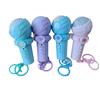 Plastic Microphone Key Holder Cute Microphone Bag Charm Recording Microphone Pendant Classic For Keys Nostalgic Gifts Wholesale