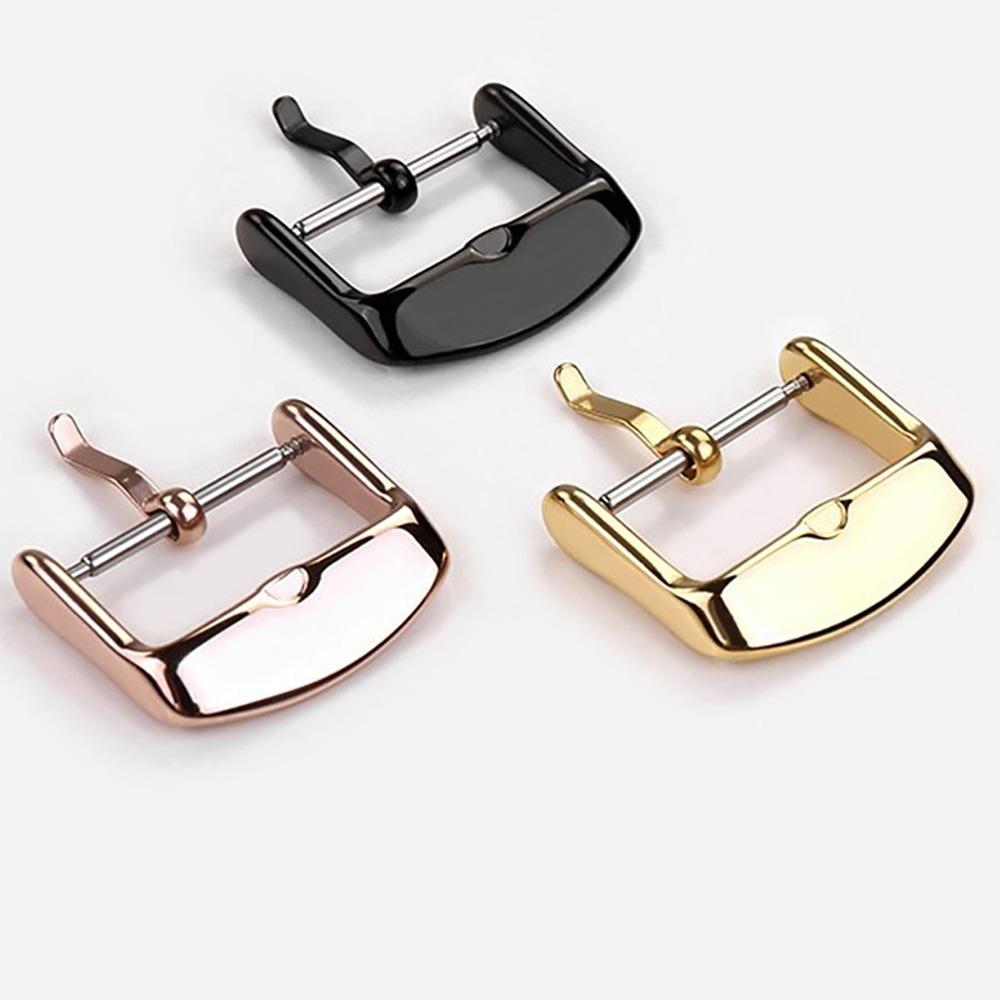 18 20 22mm Replaceable Solid Watch Strap Clasp Watchband Buckle Stainless Steel Watch Accessories