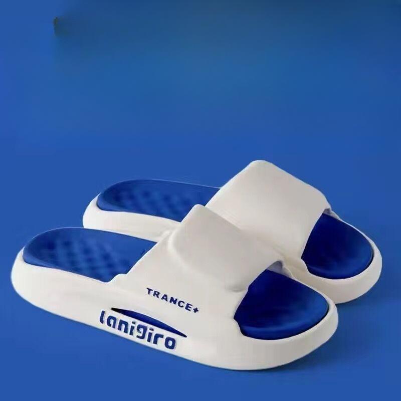 Women's Summer Anti Odor Soft Bottom Slippers for Showering In The Bathroom, Non Slip for Home Use, Couple's Cool Slippers for Men