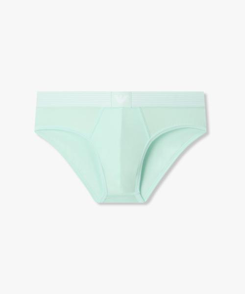 

[Emporio Armani Underwear] Men s Stripe Banding Cotton Brief 0816111050 [Shipped from Korea] 100% Authentic Mint - XL
