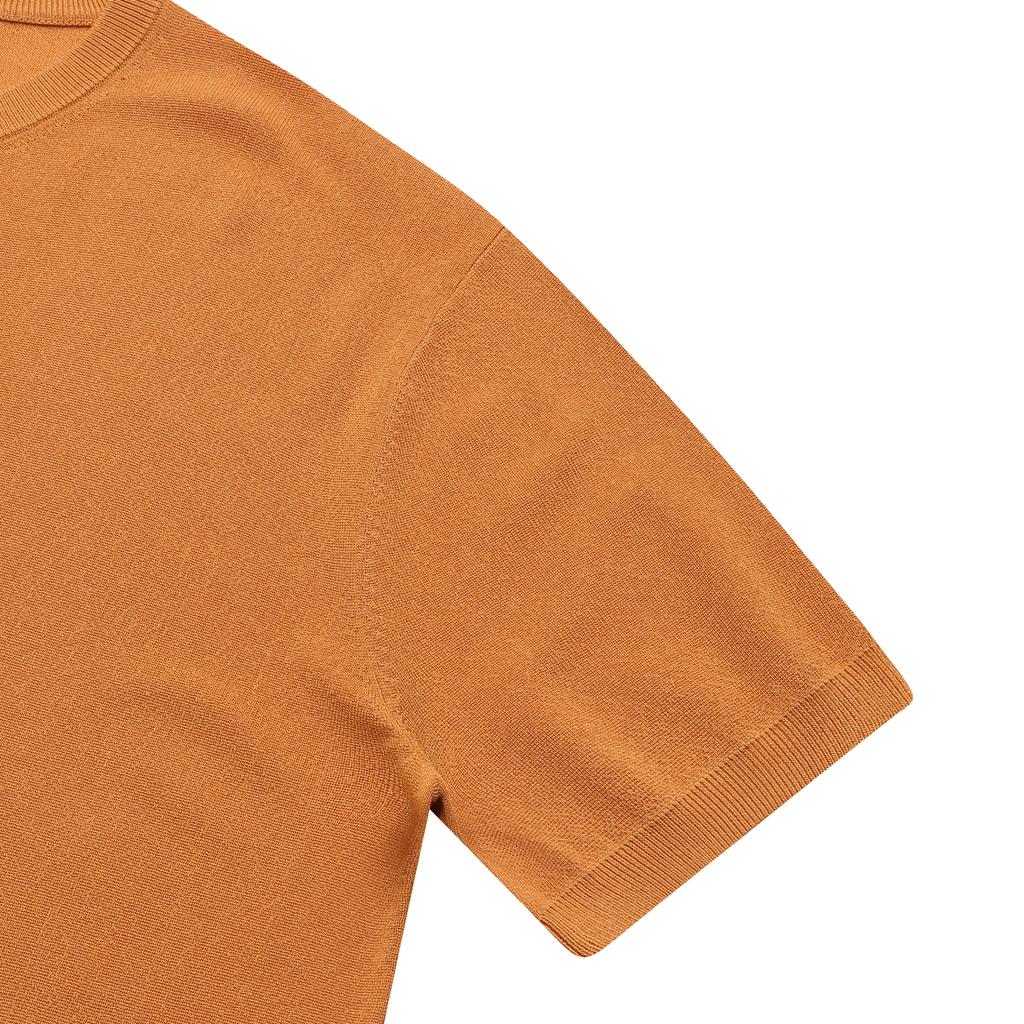 LEDEPT Summer Cool Knit Pullover [Orange]
