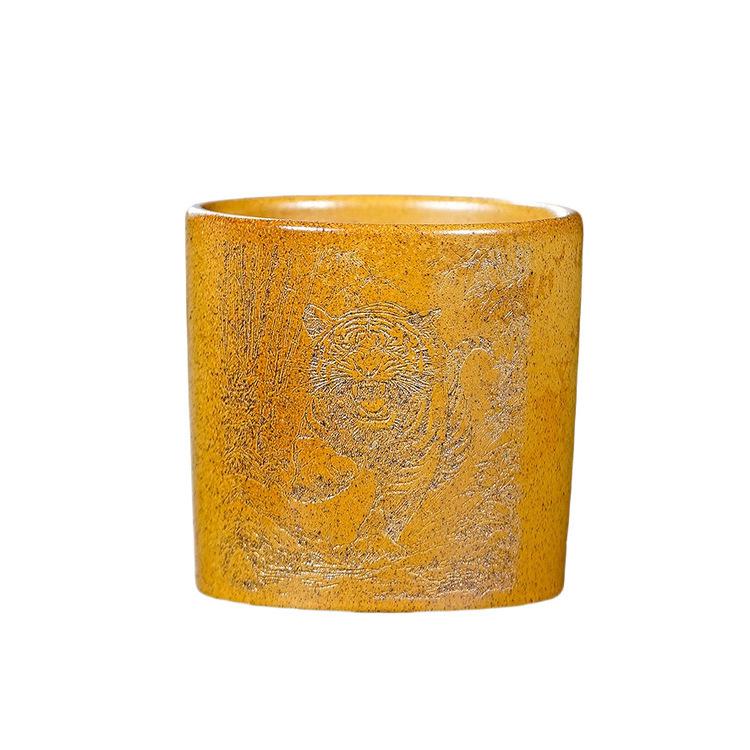 

170ml Yixing Zisha Tiger Teacup Retro Tea Bowl Tea Pair Tea-tasting Personal Cup Jianzhan Master Cups Household Tea Items Craft