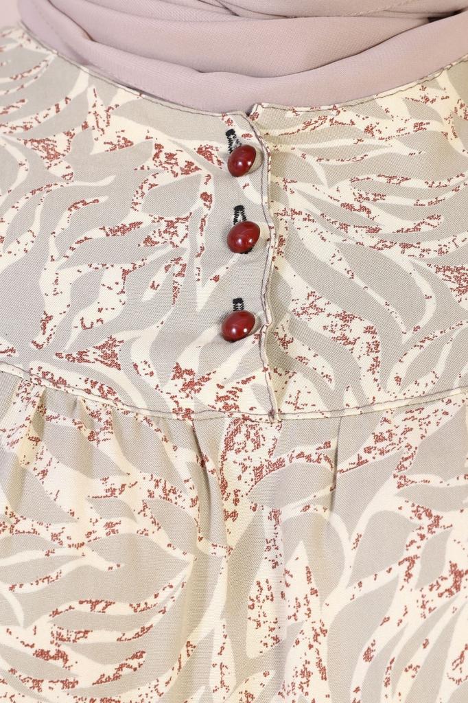 Damen-Kleid in großen Größen, lang, Übergröße, Mutterkleid, Sommer-Hijab-Kleidung