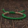 Tibetanisches Buddhistisches Glücksarmband Unisex Geflochtenes Rotes Fadenseil Verstellbar King Kong Knoten Armbänder für Damen Herren Armreifen Schmuck